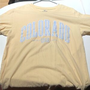 Hollister oversized graphic tee